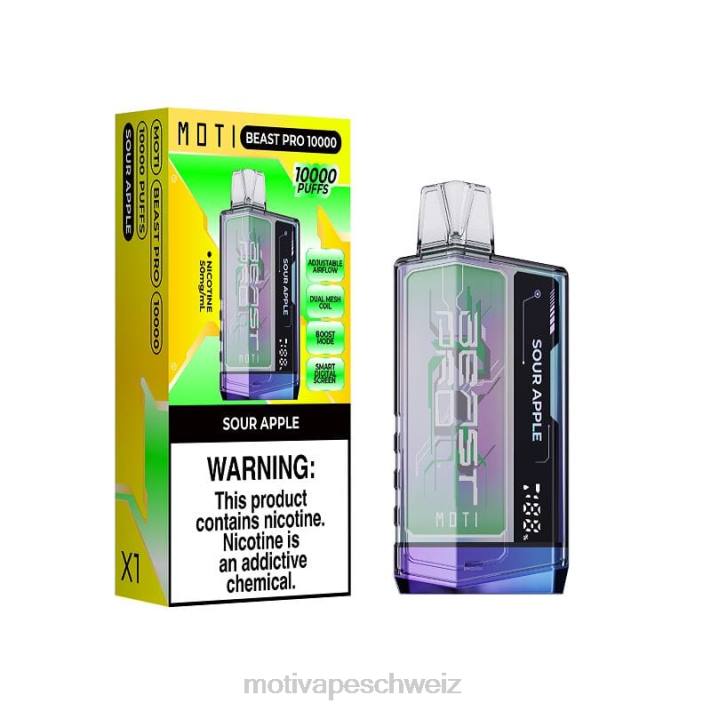 Moti Kaufen Schweiz | MOTI Beast Pro Einweg-Vaporizer (5 %, 10.000 Züge) blauer Sturm 4H8N38
