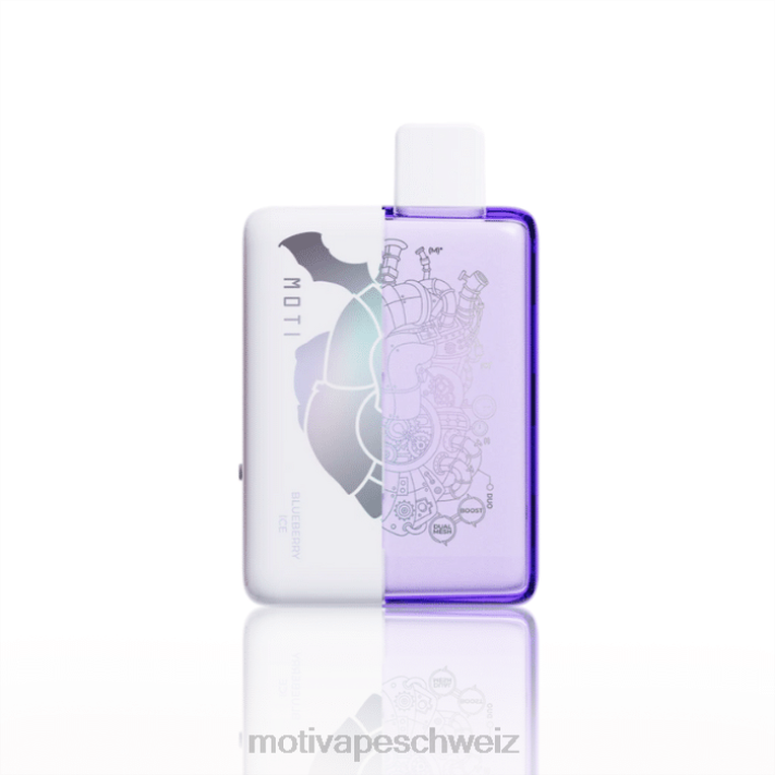 Moti Kaufen Schweiz | MOTI Duo 9000 Einweg-Vapes (5 %, 9000 Züge) Blaubeereis 4H8N68