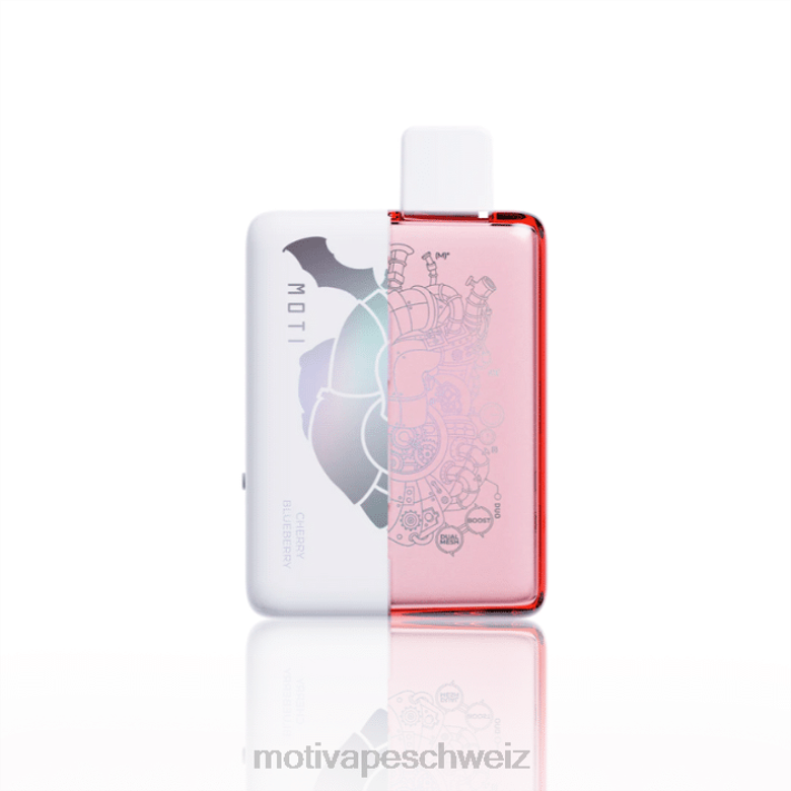 Moti Piin Kaufen | MOTI Duo 9000 Einweg-Vapes (5 %, 9000 Züge) Kirschblaubeere 4H8N69