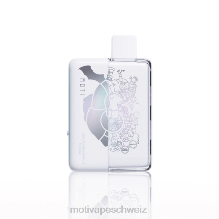 Moti Vape Kaufen | MOTI Duo 9000 Einweg-Vapes (5 %, 9000 Züge) Kiwi, Passionsfrucht, Guave 4H8N73