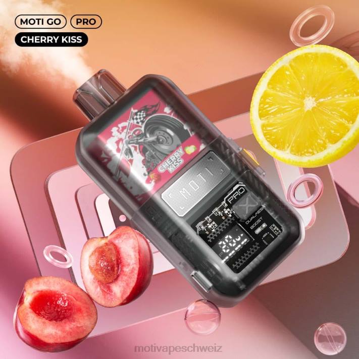 Moti Vape Schweiz | MOTI Go Pro Einweg-Vaporizer (5 %, 12.000 Züge) BeereZitrone 4H8N11