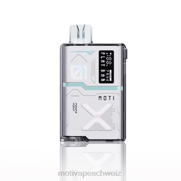 Moti Piin Kaufen | MOTI Play Bar 7500 Einweg-Vaporizer (5 %, 7500 Züge) Miami-Minze 4H8N59