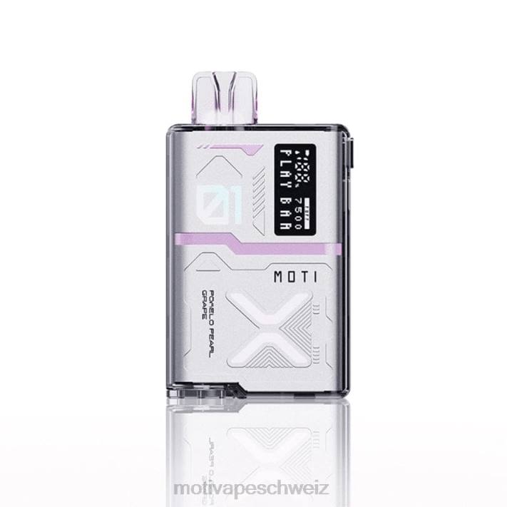 Moti Vape Disposable | MOTI Play Bar 7500 Einweg-Vaporizer (5 %, 7500 Züge) saurer Apfelpfirsich 4H8N56