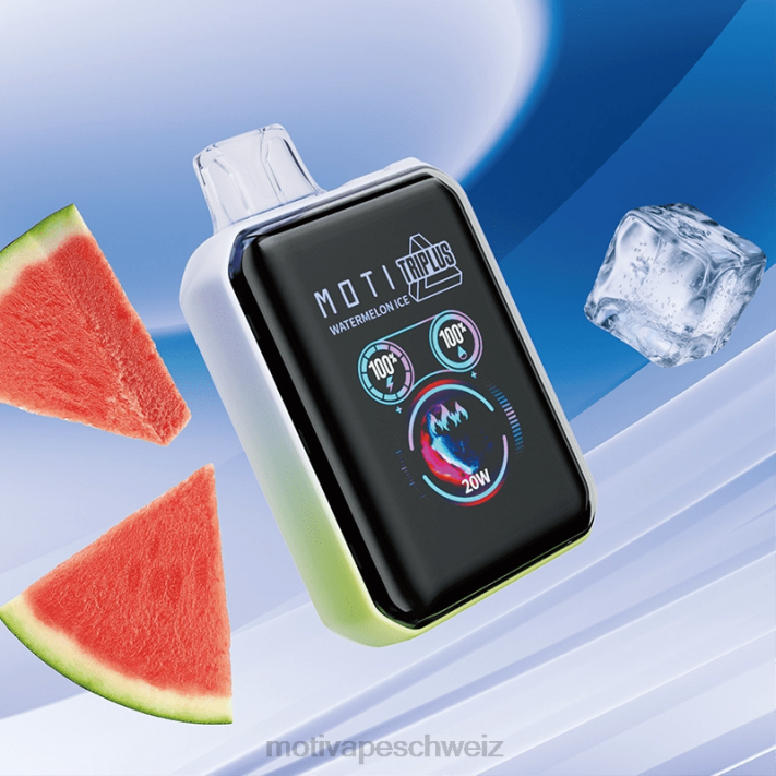 Moti Play Kaufen | MOTI Triplus 20.000 Einweg-Vaporizer (5 %, 20.000 Züge) Wassermeloneneis 4H8N10