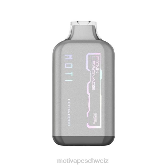 Moti Vape Review | MOTI Ultra Einweg-Vaporizer (5 %, 6000 Züge) pinke Limonade 4H8N37