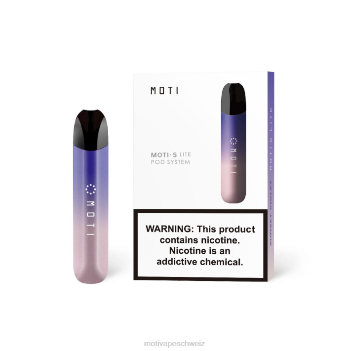 Moti Vape Geneva | MOTI S Lite Premium-Gerät Sonnenuntergang violett 4H8N112
