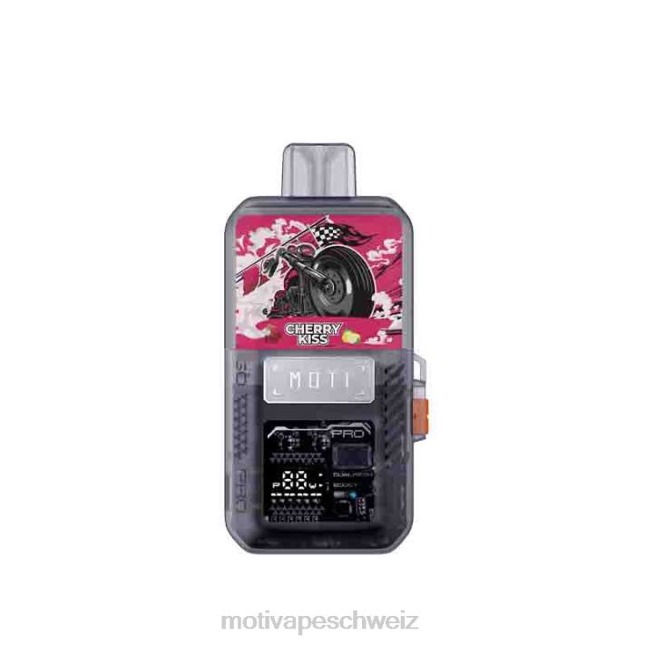 Moti Vape Pop Schweiz | MOTI Go Pro Einweg-Pod+Gerät Kirschkuss 4H8N85