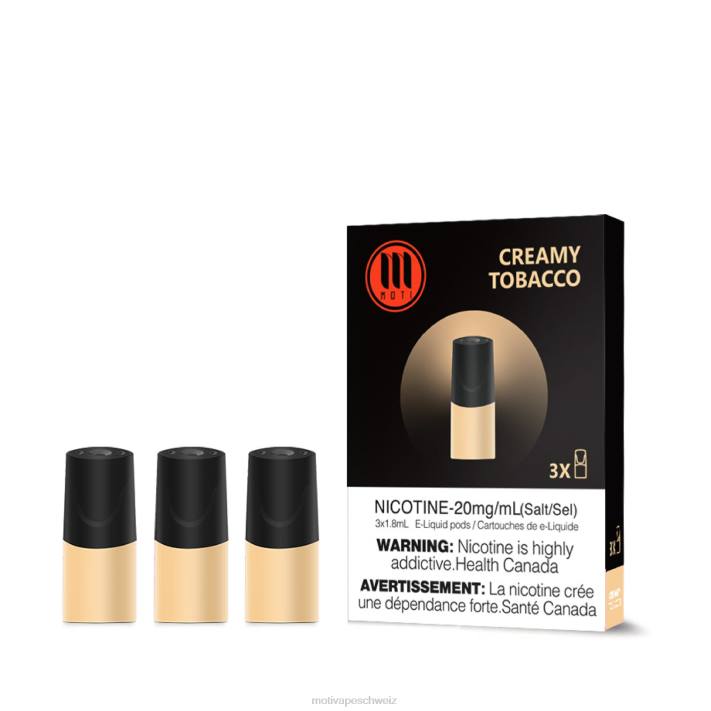 Moti Vape Disposable | MOTI klassische Schoten cremiger Tabak 4H8N106